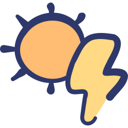 Solar energy icon