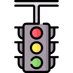 Traffic light icon