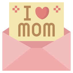 Greeting card icon