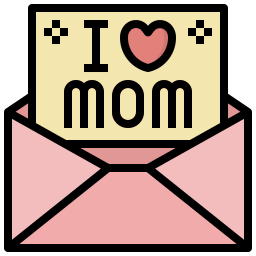 Greeting card icon