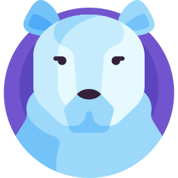 Polar bear icon