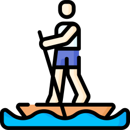 paddleboarding ikona