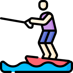 Water skiing icon