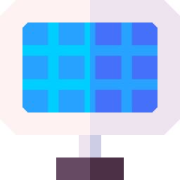 Solar panel icon