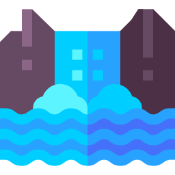 Waterfall icon