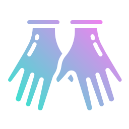 Hand glove icon