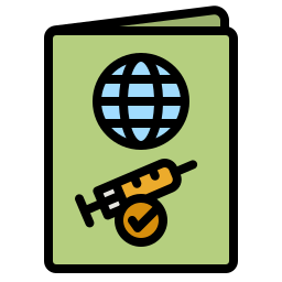 covidowy paszport ikona