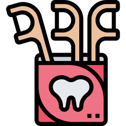 Dental floss icon