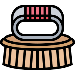 Nail brush icon