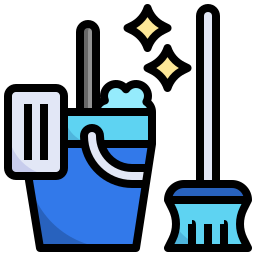 Cleaning service icon