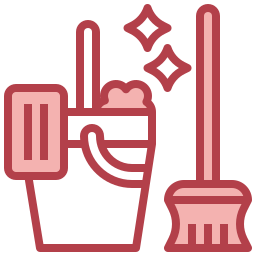 Cleaning service icon