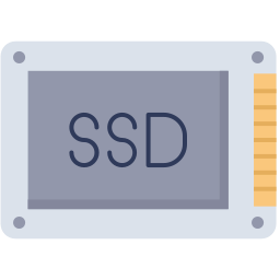 Ssd disk icon