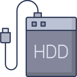 Hard drive icon