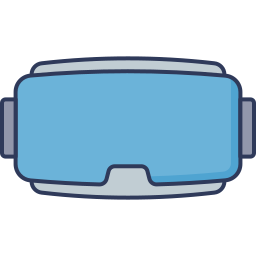 gafas de realidad virtual icono