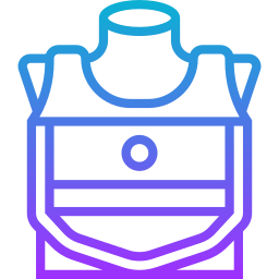 Chest guard icon