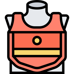 Chest guard icon