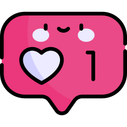 Нравится сердце инстаграма иконка