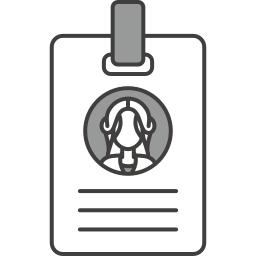 id-kaart icoon