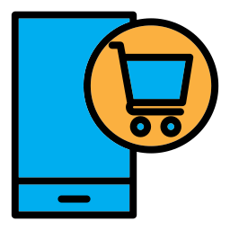 Online shop icon