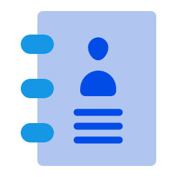 Contact book icon