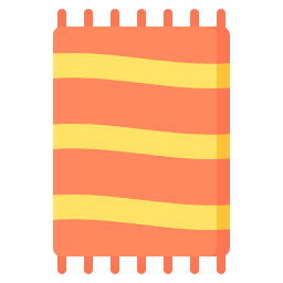serviette de plage Icône