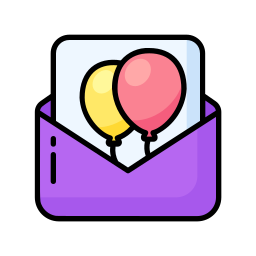 생일 초대장 icon