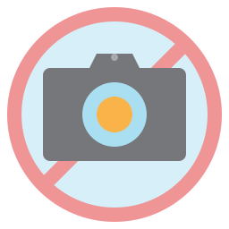 촬영 금지 icon