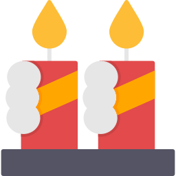bougies Icône