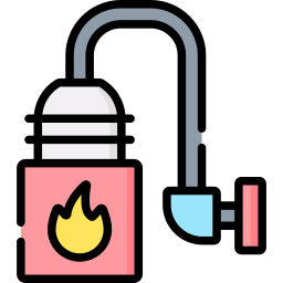 incinerador icono