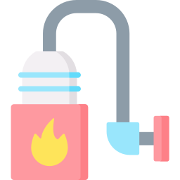 incinerador icono