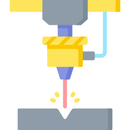 découpe au laser Icône