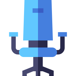 Office chair icon