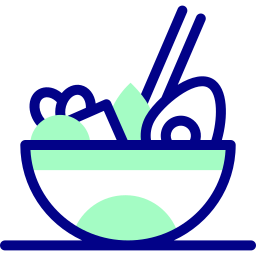 Poke bowl icon