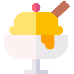 Ice cream cup icon