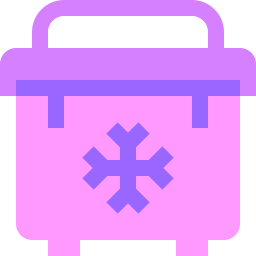 Thermo bag icon