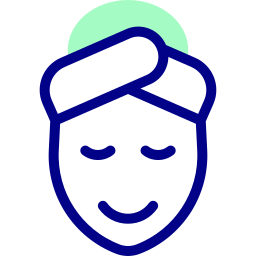 Facial treatment icon