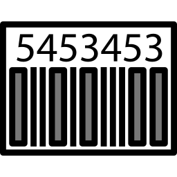 código de barras icono