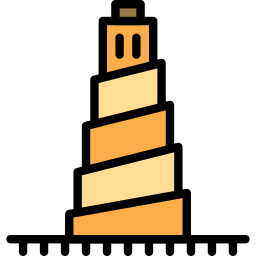 torre di babele icona