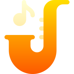 saxofón icono