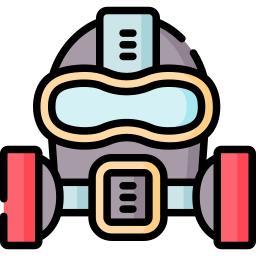 Gas mask icon