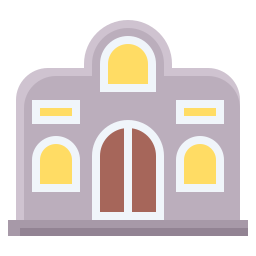 Современный дом иконка
