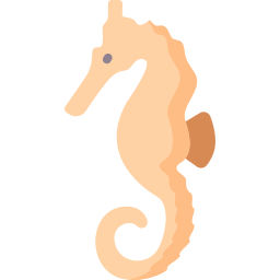 caballo de mar icono