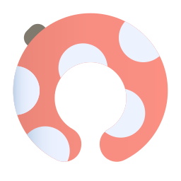 Neck pillow icon