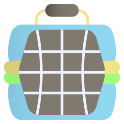 Pet carrier icon