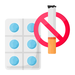 nicotine pleister icoon