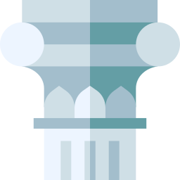 Corinthian pillar icon