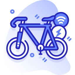 Electric bike icon