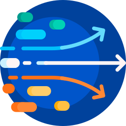 flujo de datos icono