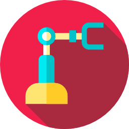 Industrial robot icon