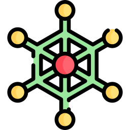 réseau neuronal Icône